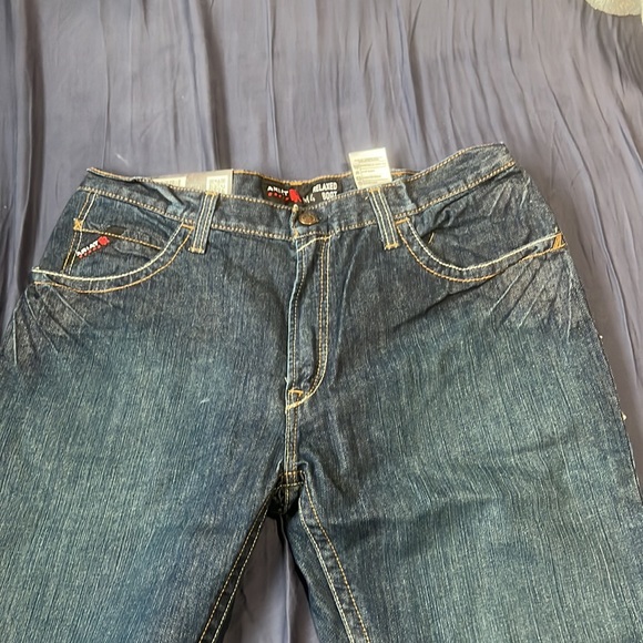 Flame resist ariat m4 relaxed boot cut jeans 38/32 - Picture 3 of 4